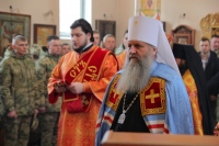 В среду Светлой седмицы владыка Артемий совершил Божественную литургию в храме святого великомученика Георгия Победоносца
