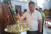 Главный собор края посетила делегация Министерства спорта и туризма Республики Беларусь