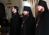 В понедельник первой седмицы Великого поста митрополит Артемий молился за уставным богослужением в главном соборе края