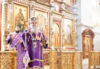 В день Торжества Православия митрополит Артемий возглавил Божественную литургию в главном соборе края