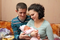Благодаря кабинету предабортного консультирования в хабаровской семье родился третий ребенок