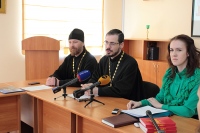 Состоялся брифинг для представителей СМИ на тему "Пасха в Хабаровске"