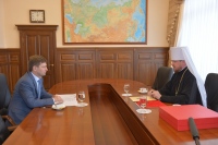 Состоялась встреча митрополита Владимира с губернатором Хабаровского края С.И. Фургалом