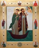 В главный собор края прибывает икона с мощами святых покровителей брака
