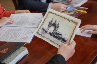 Встреча правящего архиерея с инициативной группой по воссозданию арки Цесаревича