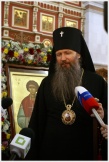 Прибытие в Хабаровск иконы с частицей мощей святого великомученика Пантелеимона (12 февраля 2009 года)