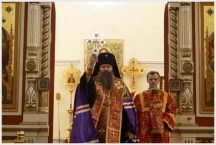 Прибытие в Хабаровск иконы с частицей мощей святого великомученика Пантелеимона (12 февраля 2009 года)