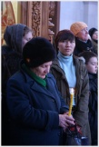 Прибытие в Хабаровск иконы с частицей мощей святого великомученика Пантелеимона (12 февраля 2009 года)