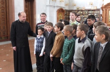 Хабаровская детская сборная команда по хоккею с мячом примет участие в соревнованиях на Кубок Патриарха. 28 февраля 2013г.