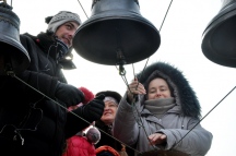 Мастер-класс звонарей Международного центра колокольного искусства. 8 марта 2014