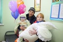 Выписка из роддома. Епархиальный сектор поддержки семьи. 28 октября 2015 г.