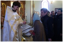 Хиротония диакона Георгия Ибрагимова во священники (15 января 2010 года)
